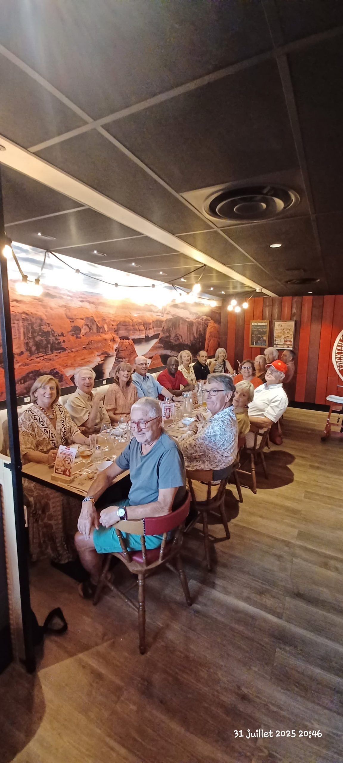 Au restaurant une fois par mois. Ici au Buffalo Grill de Balaruc, un de nos partenaires loto.