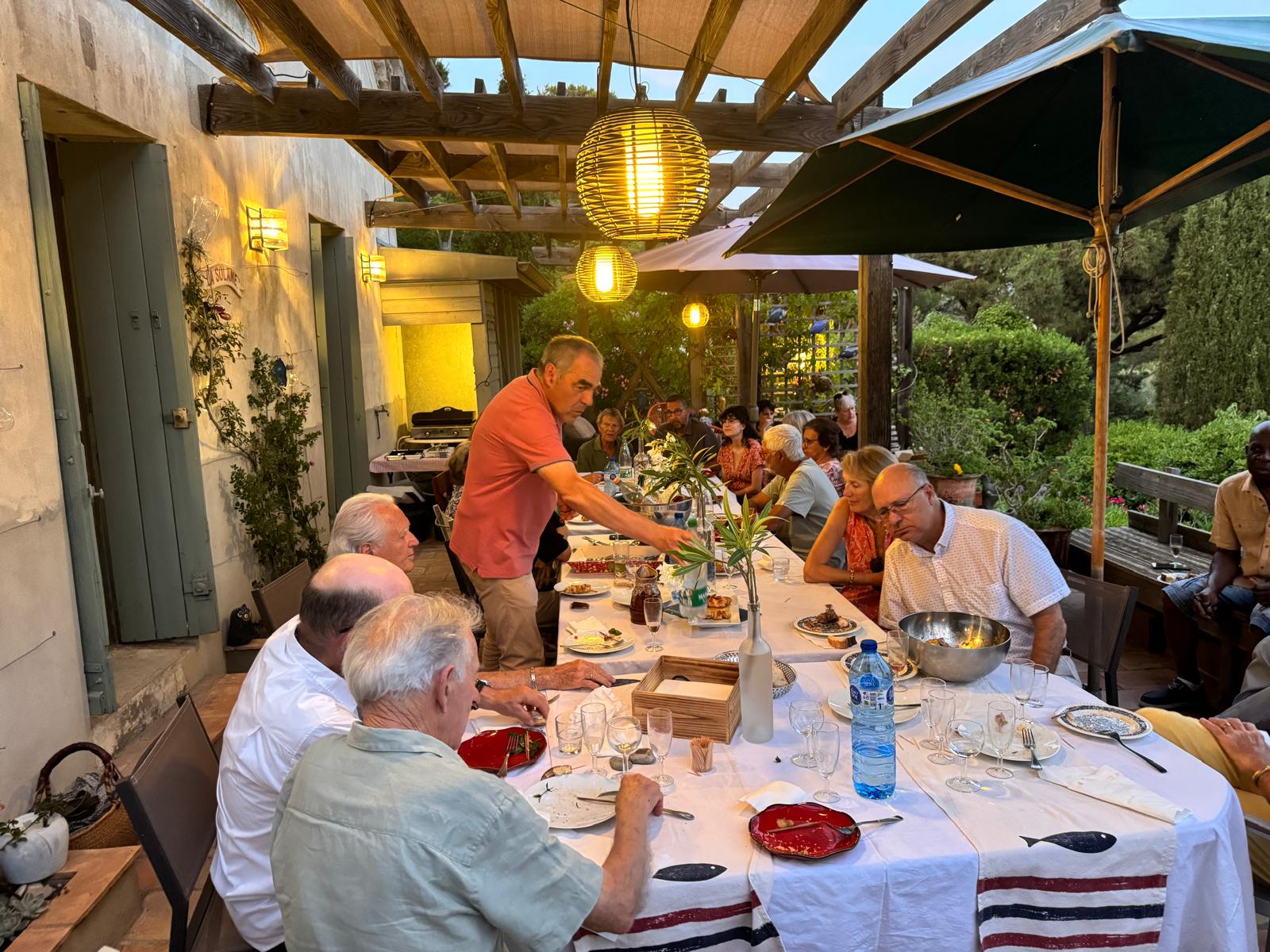 Chez Gilles et son épouse Michèle, au mont St Clair